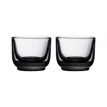 Fellow - zestaw dwóch szklanek Pirch Espresso 100 ml - Szary