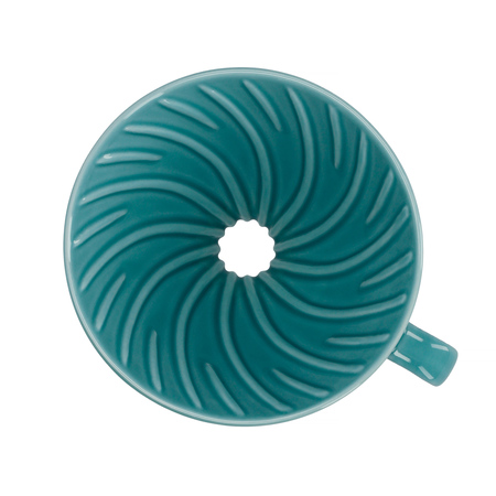 Hario ceramiczny Drip V60-02 Turkusowy |VDC-02-TQ-UEX| - obrazek 3