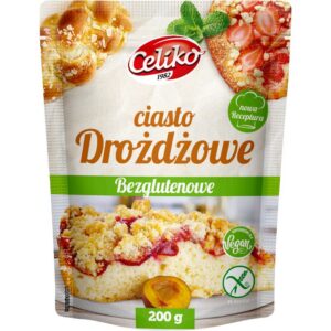 MIESZANKA DO WYPIEKU CIASTA DROŻDŻOWEGO BEZGLUTENOWA 200 g - CELIKO