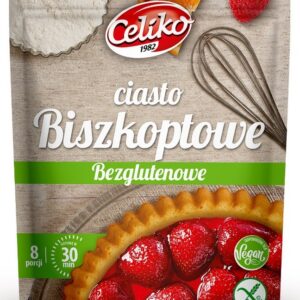 MIESZANKA DO WYPIEKU CIASTA BISZKOPTOWEGO BEZGLUTENOWA 200 g - CELIKO