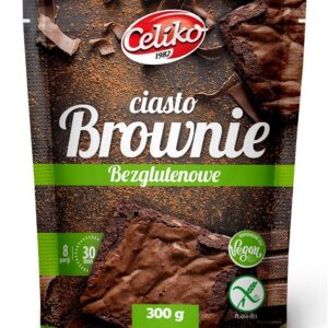 MIESZANKA NA BROWNIE BEZGLUTENOWA 300 g - CELIKO