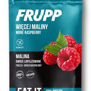 MALINY LIOFILIZOWANE BEZGLUTENOWE 15 g - CELIKO (FRUPP)