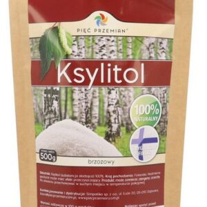 KSYLITOL 500 g - PIĘĆ PRZEMIAN (FINLANDIA)