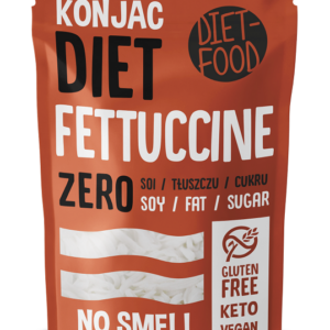 MAKARON (KONJAC) FETTUCCINE BEZGLUTENOWY 270 g (200 g) - DIET-FOOD