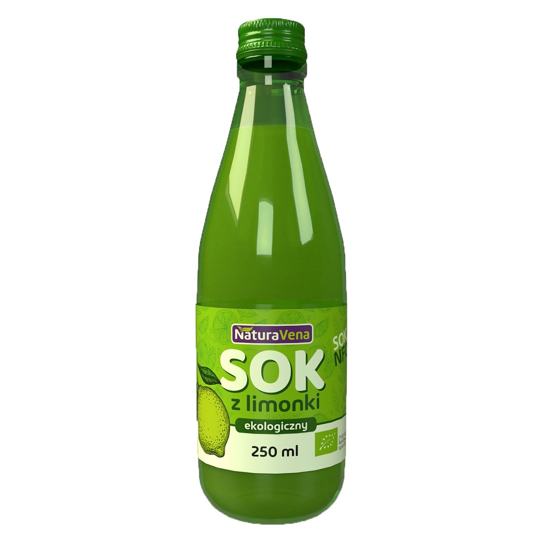 SOK Z LIMONKI NFC 100 % BIO 250 ml - NATURAVENA