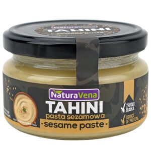 TAHINI (PASTA SEZAMOWA) 185 g - NATURAVENA