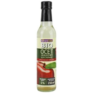 OCET JABŁKOWY 5 % NIEFILTROWANY BIO 250 ml - NATURAVENA