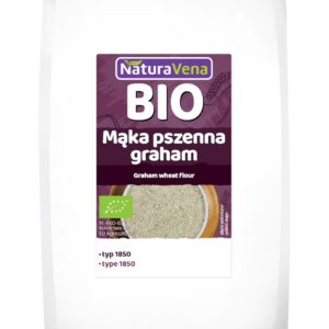 MĄKA PSZENNA GRAHAM TYP 1850 BIO 1 kg - NATURAVENA