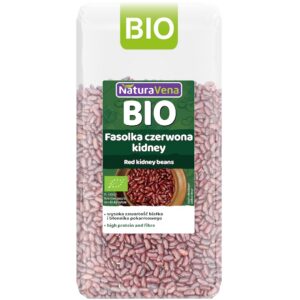 FASOLKA CZERWONA KIDNEY BIO 400 g - NATURAVENA