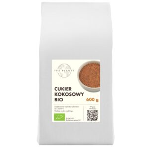 CUKIER KOKOSOWY BIO 600 g - THE PLANET