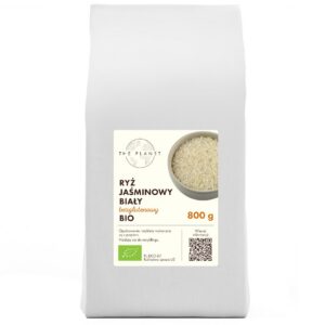 RYŻ JAŚMINOWY BIAŁY BEZGLUTENOWY BIO 800 g - THE PLANET