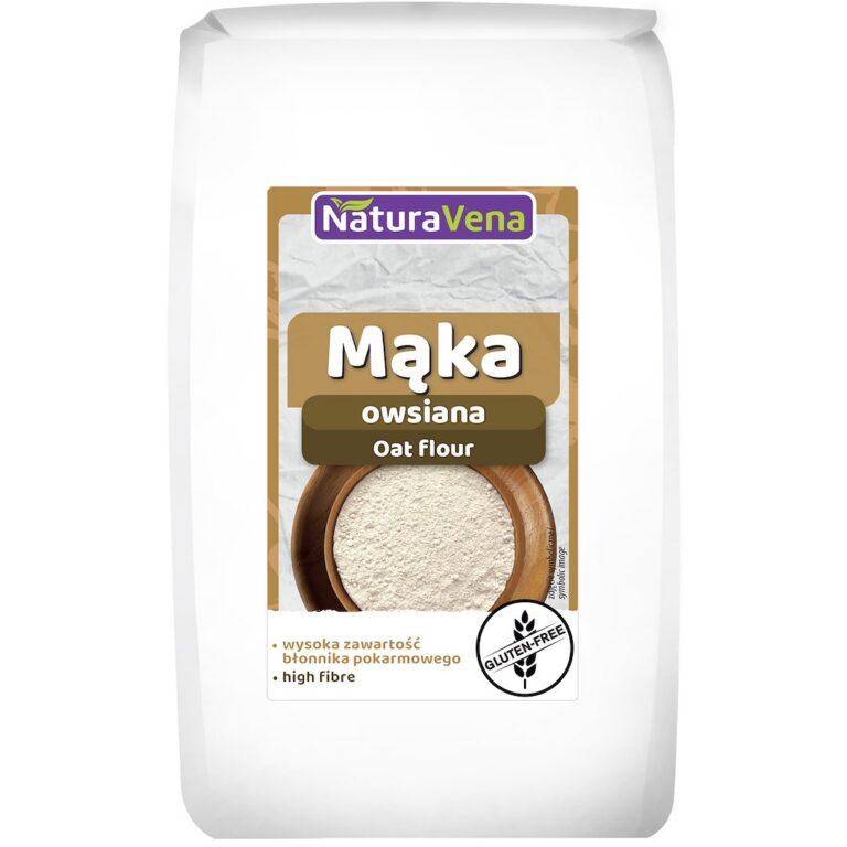 MĄKA OWSIANA BEZGLUTENOWA 400 g – NATURAVENA