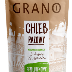 MIESZANKA DO WYPIEKU CHLEBA RAZOWEGO BEZGLUTENOWA 500 g - GRANO