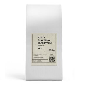KASZA GRYCZANA KRAKOWSKA NIEPALONA BIO 500 g - THE PLANET