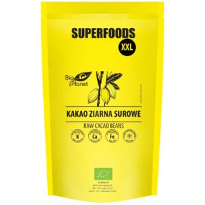 KAKAO ZIARNA SUROWE BIO 600 g - BIO PLANET SUPERFOODS