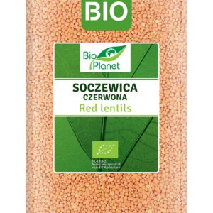 SOCZEWICA CZERWONA BIO 2 kg - BIO PLANET
