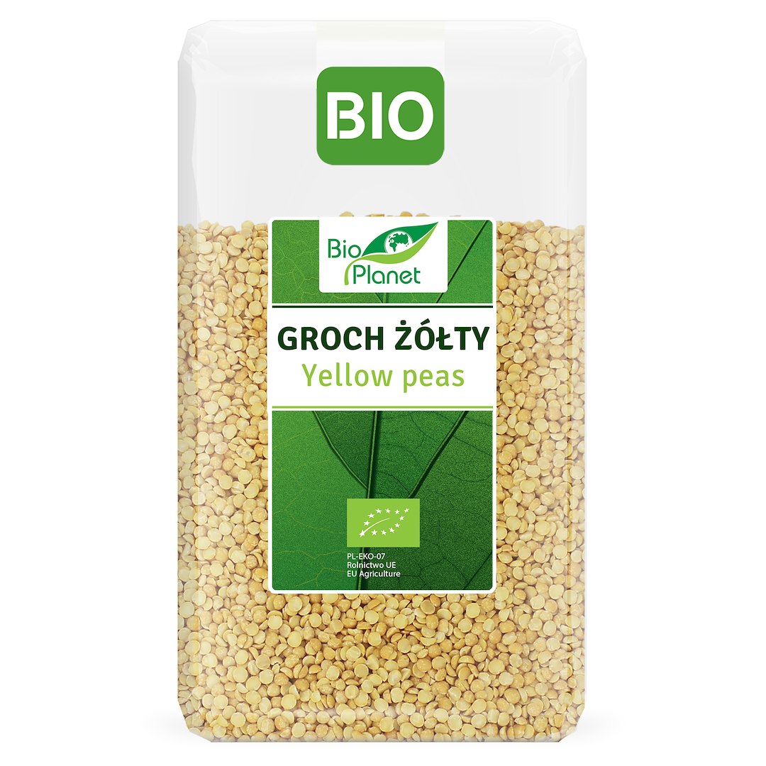 GROCH ŻÓŁTY BIO 1 kg - BIO PLANET