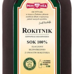 SOK Z ROKITNIKA NFC 500 ml - POLSKA RÓŻA