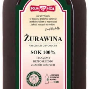 SOK Z ŻURAWINY NFC 500 ml - POLSKA RÓŻA