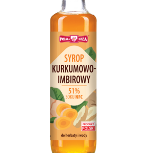 SYROP KURKUMOWO - IMBIROWY 250 ml - POLSKA RÓŻA