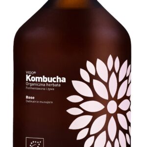 KOMBUCHA RÓŻANA BEZGLUTENOWA BIO 330  ml - VIGO