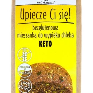 MIESZANKA DO WYPIEKU CHLEBA BEZ DODATKU CUKRÓW BEZGLUTENOWA KETO 500 g - PIĘĆ PRZEMIAN