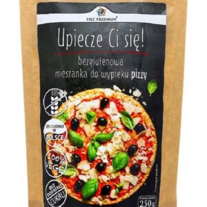 MIESZANKA DO WYPIEKU PIZZY BEZ DODATKU CUKRÓW BEZGLUTENOWA 250 g - PIĘĆ PRZEMIAN