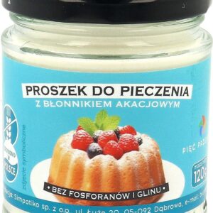 PROSZEK DO PIECZENIA Z BŁONNIKIEM AKACJOWYM BEZGLUTENOWY 120 g - PIĘĆ PRZEMIAN