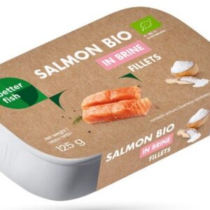 ŁOSOŚ ATLANTYCKI W SOSIE WŁASNYM BIO 125 g (75 g) - BETTER FISH