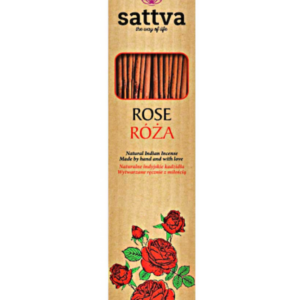 KADZIDEŁKA INDYJSKIE RÓŻA (15 szt.) 30 g - SATTVA (WELLNESS)