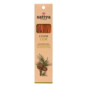 KADZIDEŁKA INDYJSKIE CEDR (15 szt.) 30 g - SATTVA (WELLNESS)