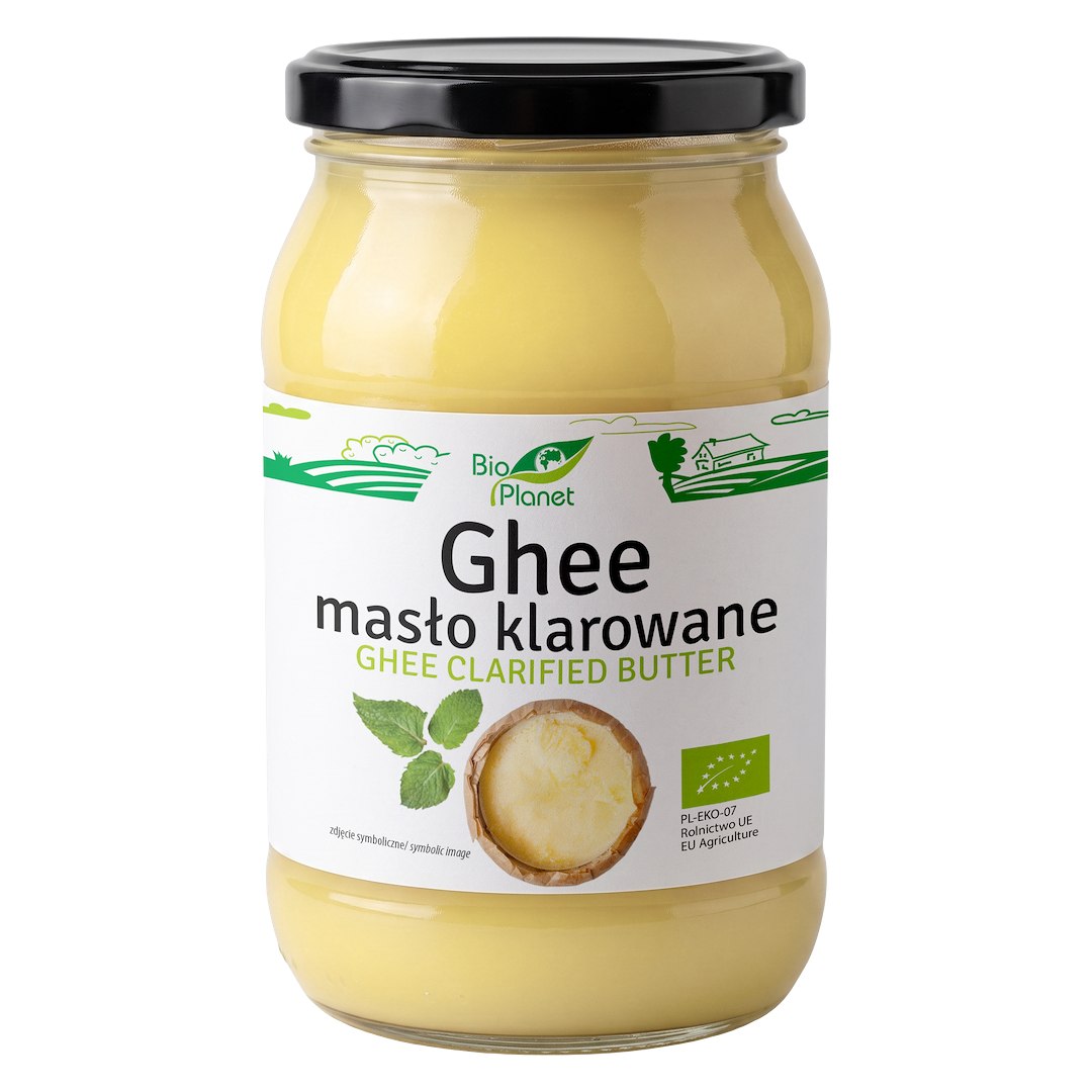 MASŁO KLAROWANE GHEE BIO 750 g (852 ml) - BIO PLANET