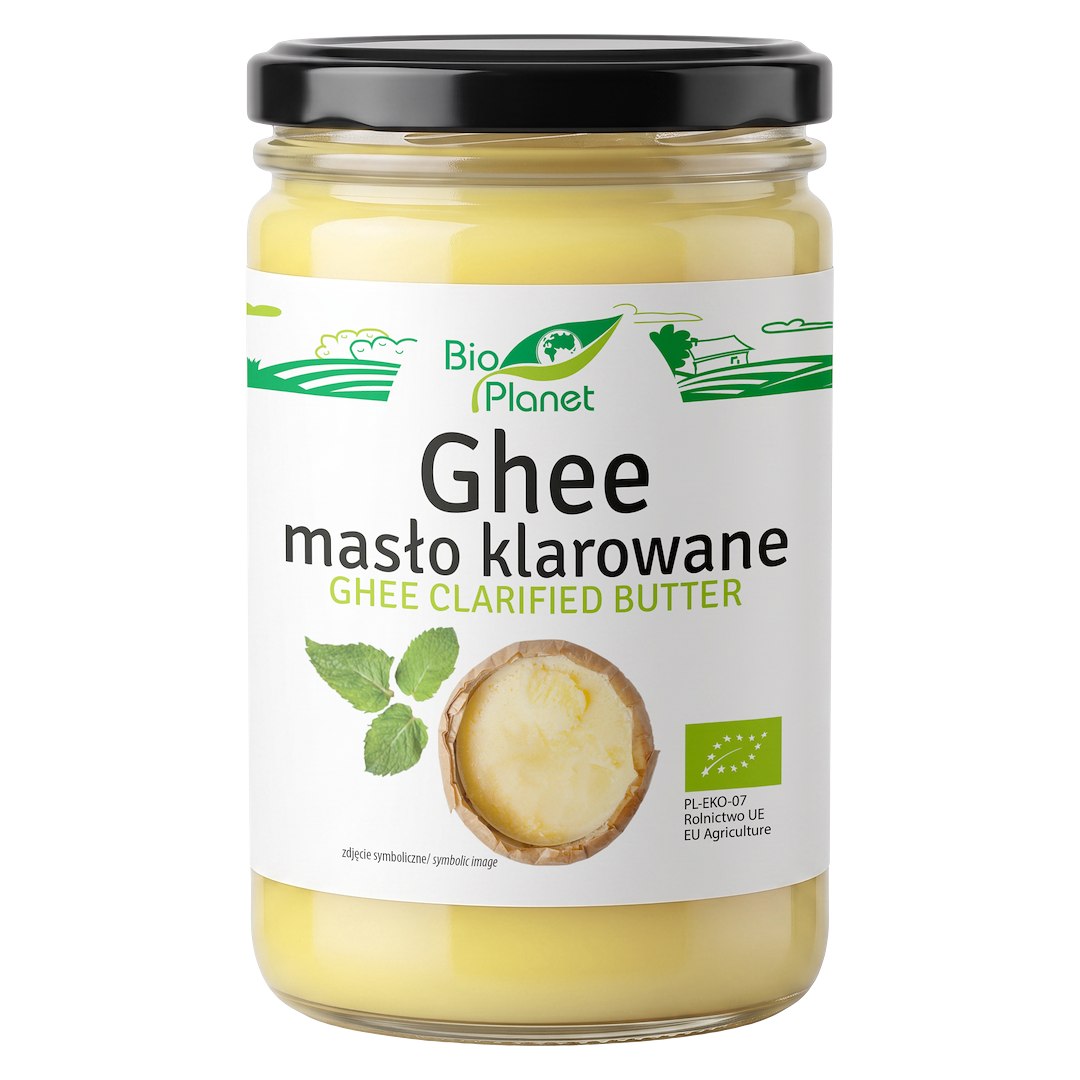 MASŁO KLAROWANE GHEE BIO 425 g (446 ml) - BIO PLANET