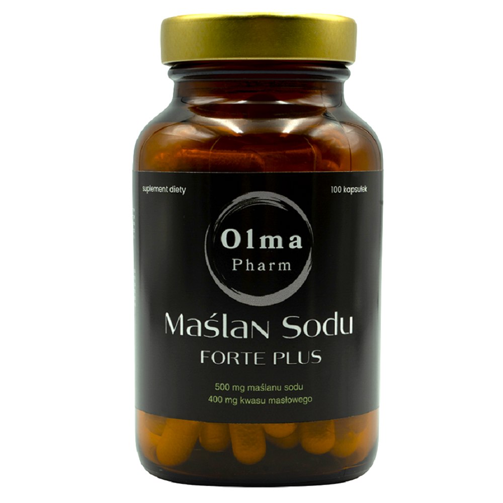 MAŚLAN SODU FORTE PLUS (500 mg) 100 KAPSUŁEK - OLMA PHARM