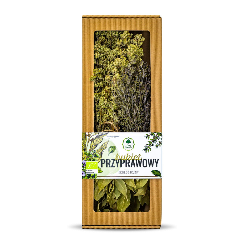 ZIOŁA BUKIET PRZYPRAWOWY BIO 100 g - DARY NATURY