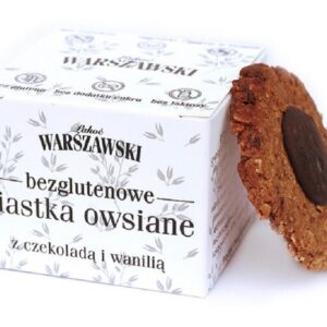 CIASTKA OWSIANE Z CZEKOLADĄ I WANILIĄ BEZGLUTENOWE 150 g - WARSZAWSKI