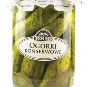 OGÓRKI KONSERWOWE 650 g (320 g) - KROKUS