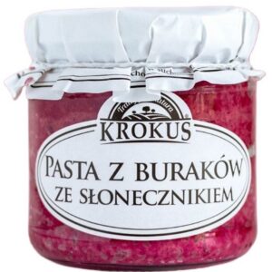 PASTA Z BURAKÓW ZE SŁONECZNIKIEM BEZGLUTENOWA 180 g - KROKUS