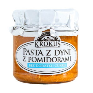 PASTA Z DYNI Z POMIDORAMI 180 g - KROKUS