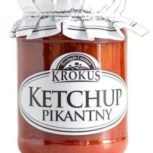 KETCHUP PIKANTNY BEZGLUTENOWY 180 g - KROKUS