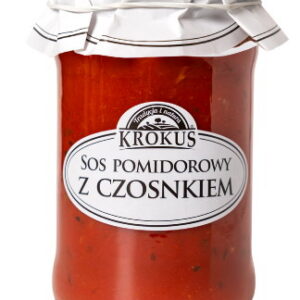 SOS POMIDOROWY Z CZOSNKIEM 340 g - KROKUS
