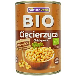 CIECIERZYCA W ZALEWIE BEZ DODATKU SOLI BIO 400 g (240 g) - NATURAVENA