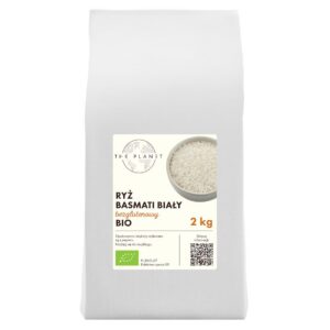 RYŻ BASMATI BIAŁY BEZGLUTENOWY BIO 2 kg - THE PLANET