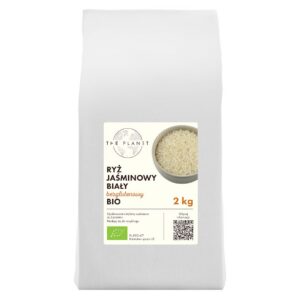 RYŻ JAŚMINOWY BIAŁY BEZGLUTENOWY BIO 2 kg - THE PLANET