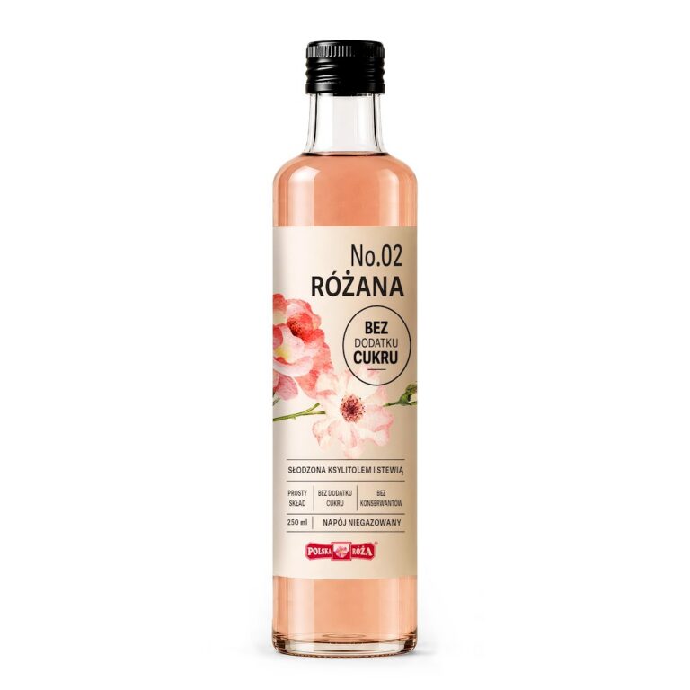 NAPÓJ RÓŻANY BEZ DODATKU CUKRÓW 250 ml – POLSKA RÓŻA