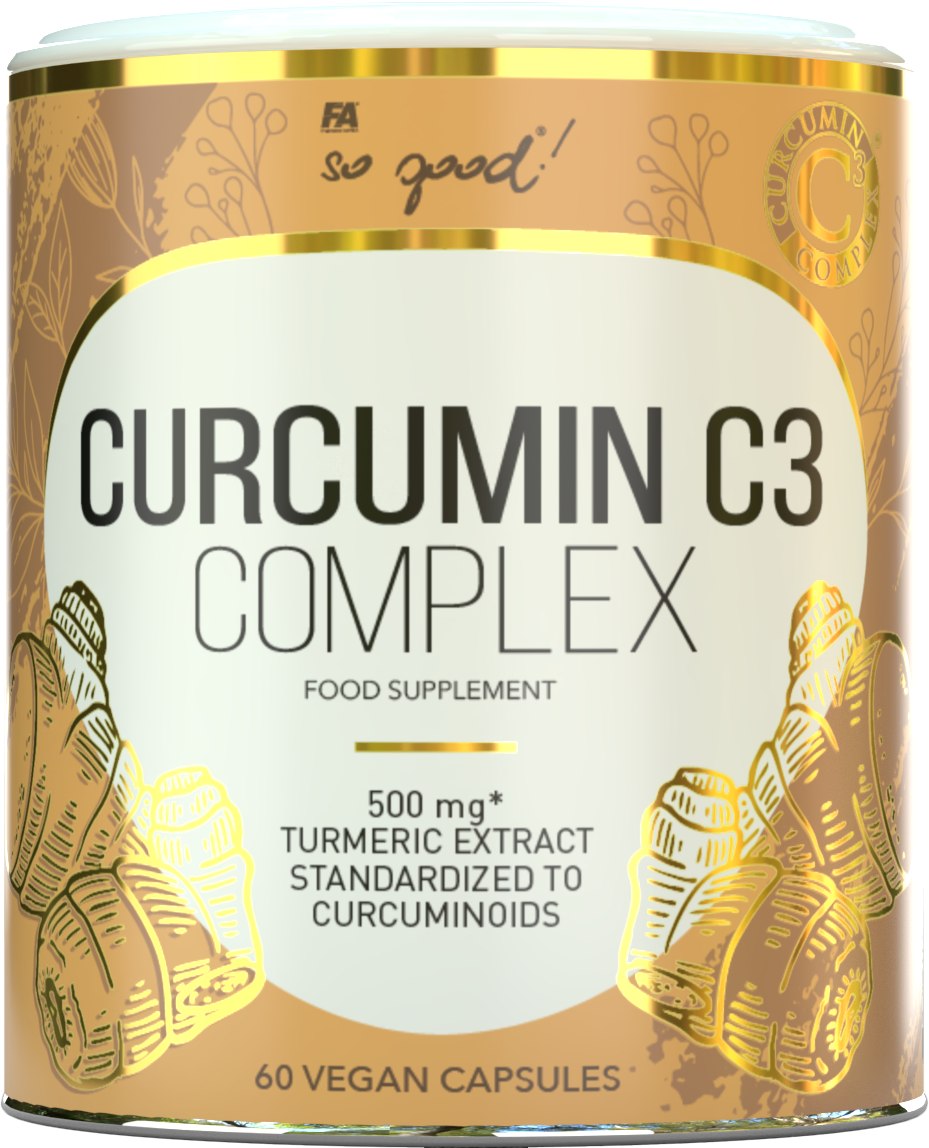 KURKUMA EKSTRAKT C3 COMPLEX (500 mg) 60 KAPSUŁEK - SO GOOD!