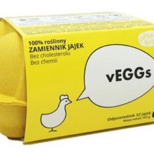 ROŚLINNY ZAMIENNIK 32 JAJ DO PIECZENIA, GOTOWANIA, PANIEROWANIA ORAZ JAKO ZAMIENNIK ŻÓŁTKA BEZGLUTENOWY 102 g - CULTURED FOODS