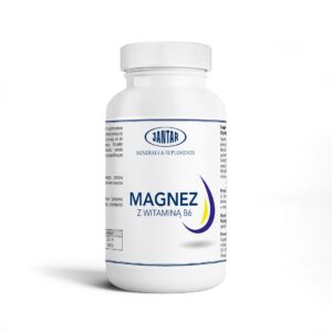 MAGNEZ + WITAMINA B6 90 KAPSUŁEK - JANTAR
