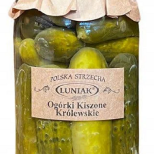 OGÓRKI KISZONE KRÓLEWSKIE 710 g (410 g) - LUNIAK