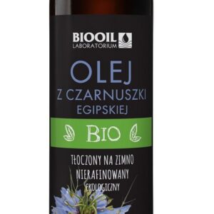 OLEJ Z CZARNUSZKI FILTROWANY TŁOCZONY NA ZIMNO BIO 250 ml - BIOOIL
